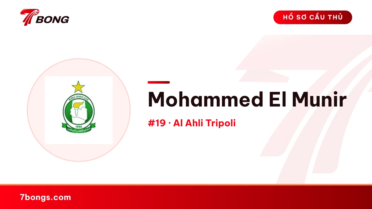 Mohammed El Munir — Al Ahli Tripoli