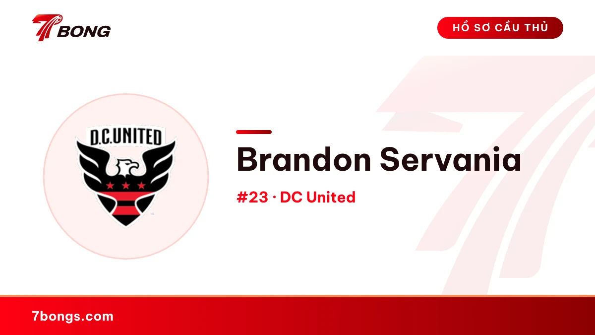 Brandon Servania — DC United