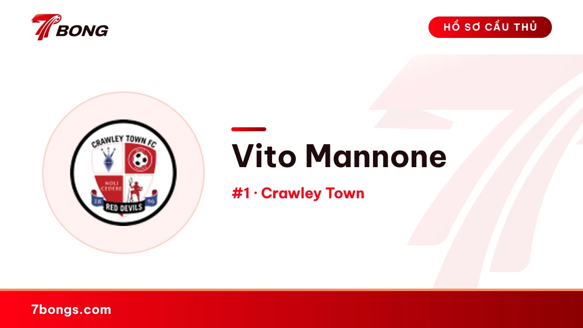 Vito Mannone — Crawley Town