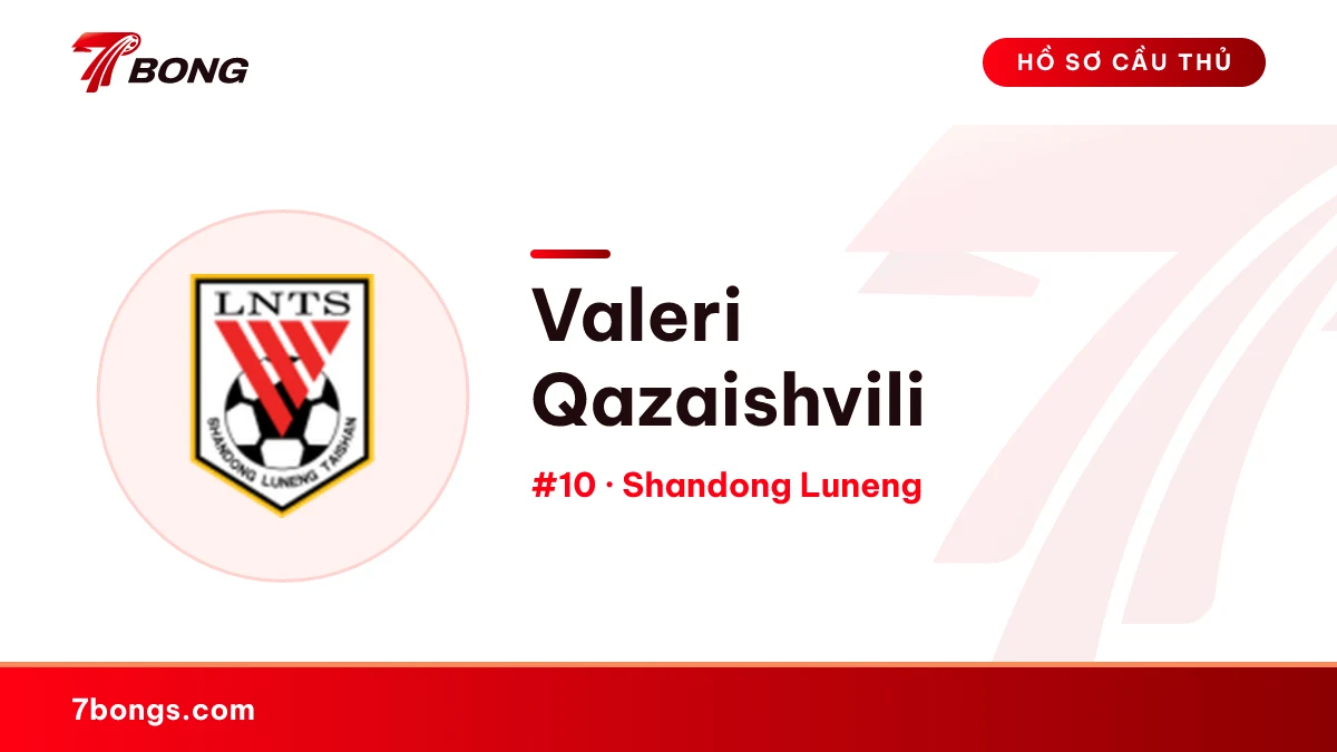 Valeri Qazaishvili — Shandong Luneng