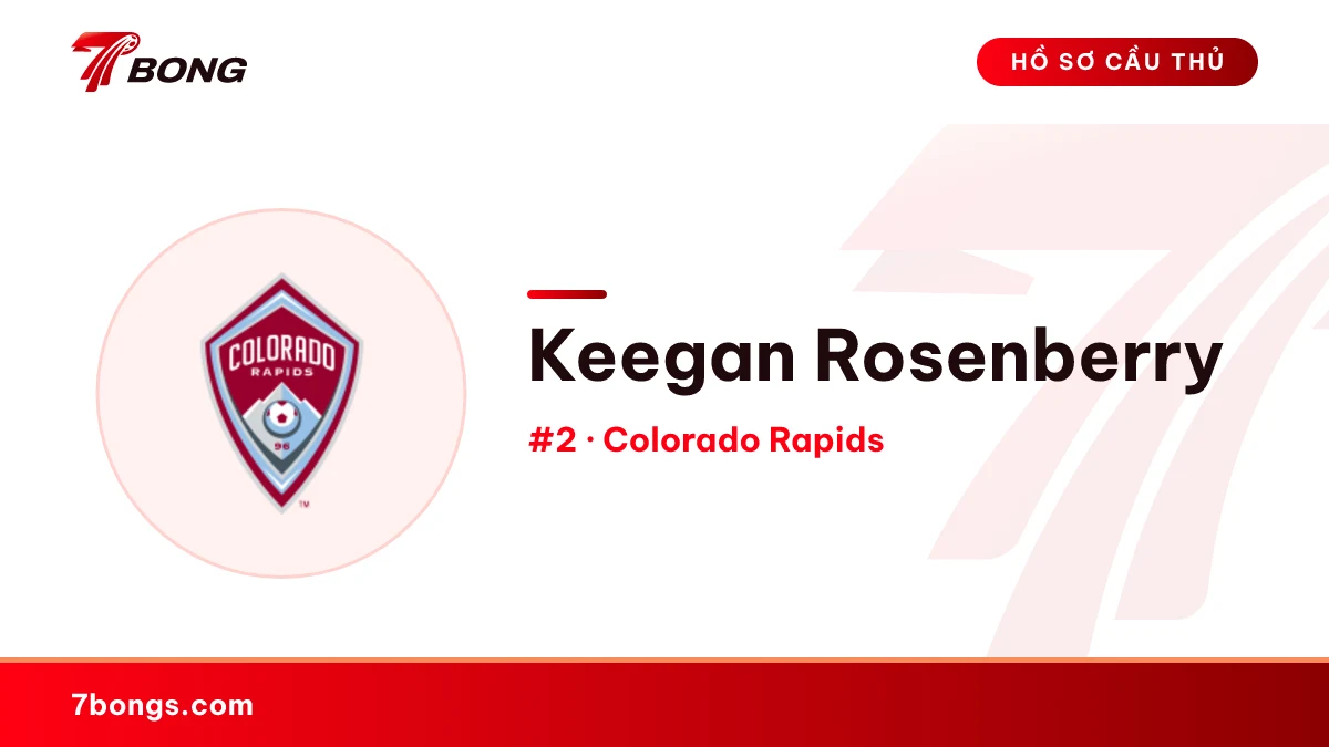Keegan Rosenberry — Colorado Rapids