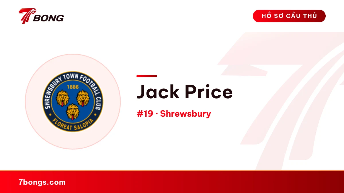 Jack Price — Shrewsbury
