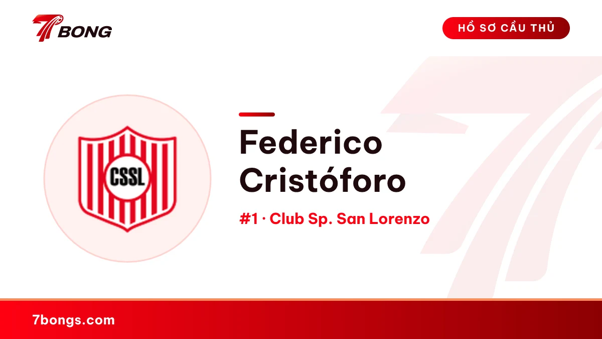 Federico Cristóforo — Club Sp. San Lorenzo