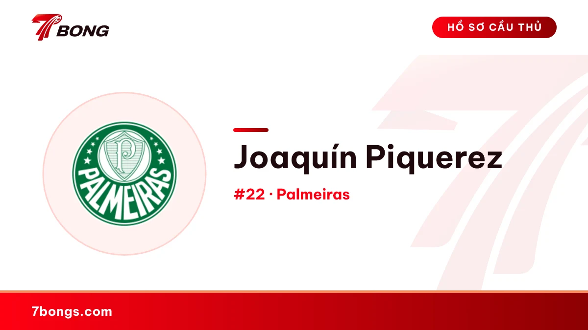 Joaquín Piquerez — Palmeiras