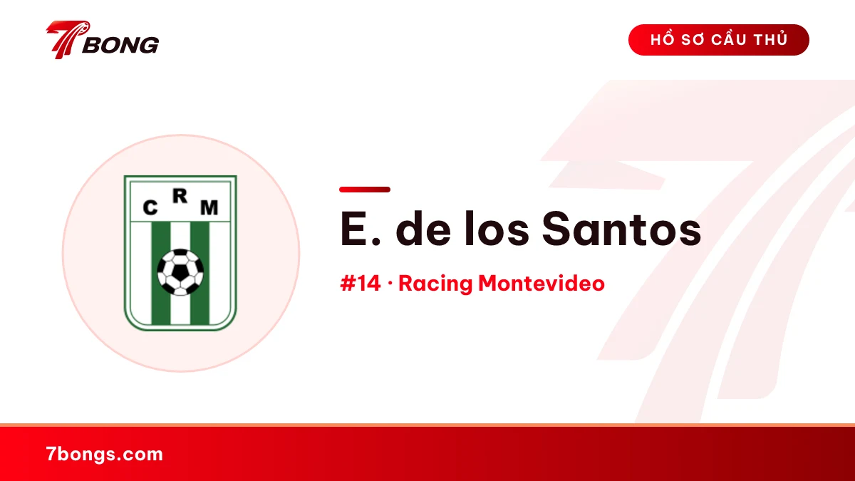 E. de los Santos — Racing Montevideo