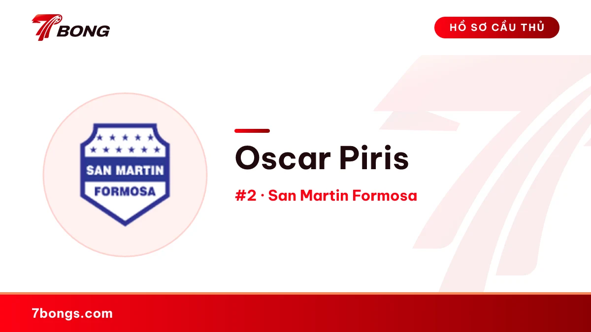 Oscar Piris — San Martin Formosa