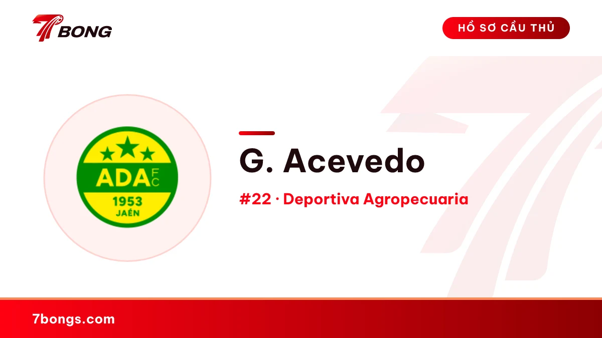G. Acevedo — Deportiva Agropecuaria
