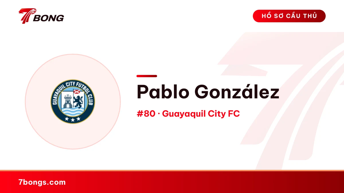 Pablo González — Guayaquil City FC