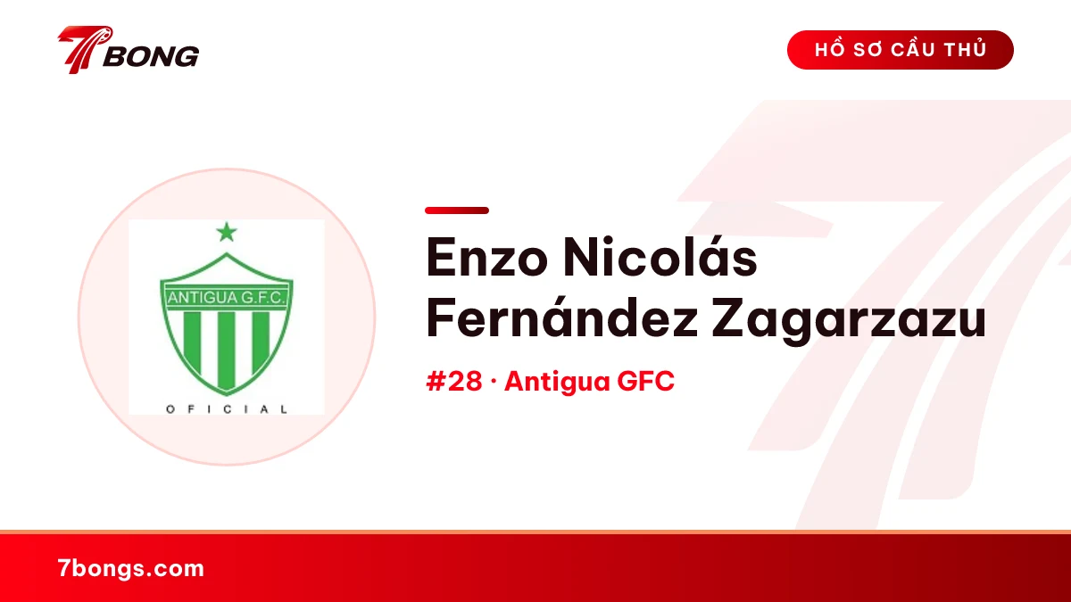 Enzo Nicolás Fernández Zagarzazu — Antigua GFC