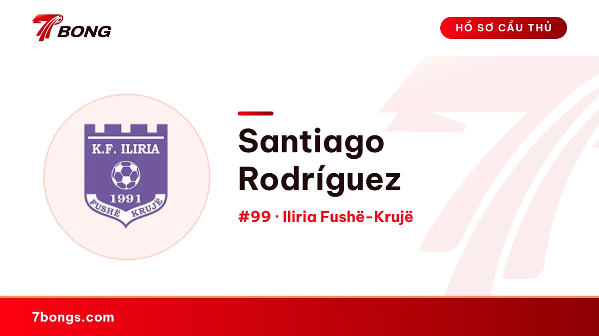 Santiago Rodríguez — Iliria Fushë-Krujë