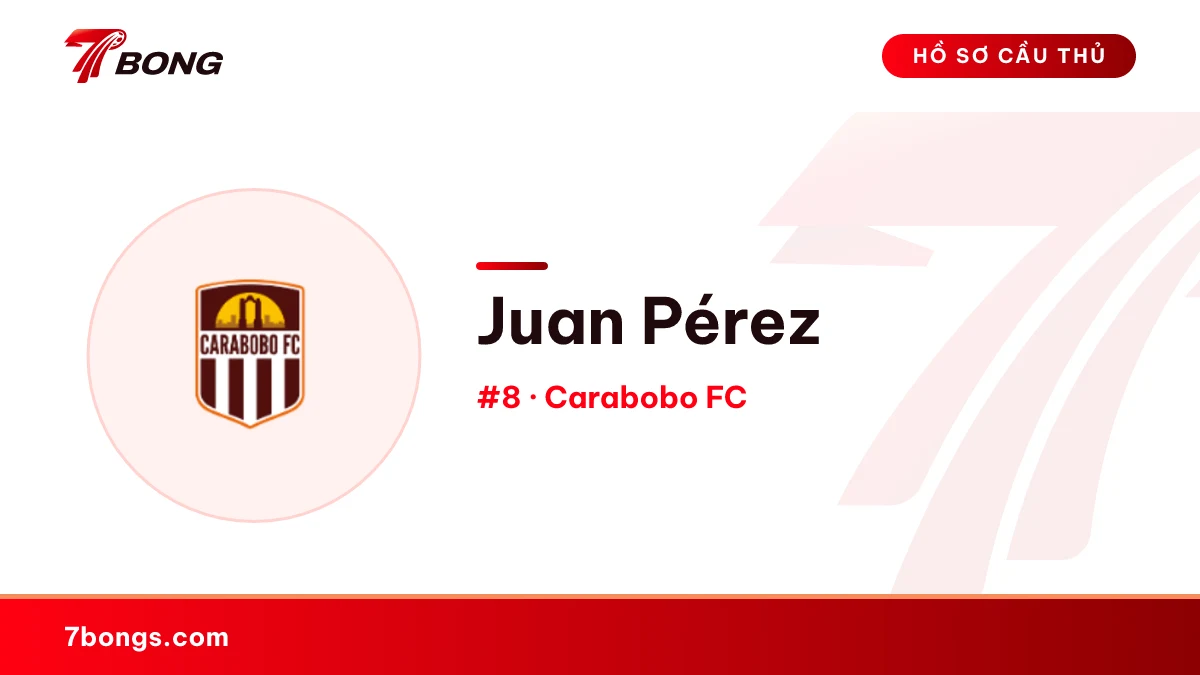 Juan Pérez — Carabobo FC