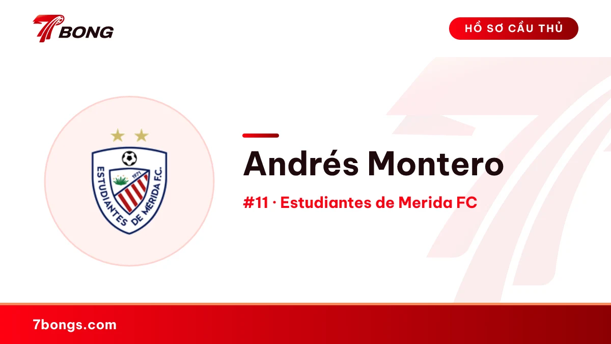 Andrés Montero — Estudiantes de Merida FC