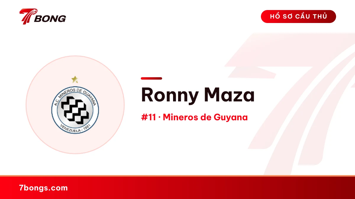 Ronny Maza — Mineros de Guyana