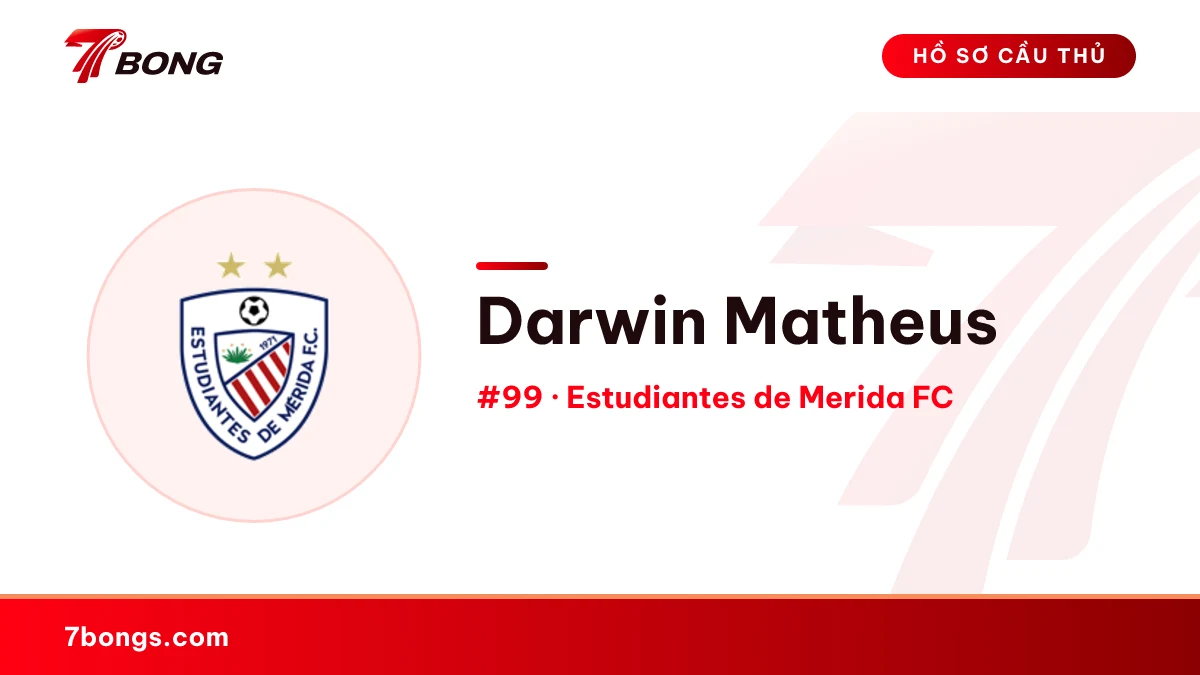 Darwin Matheus — Estudiantes de Merida FC