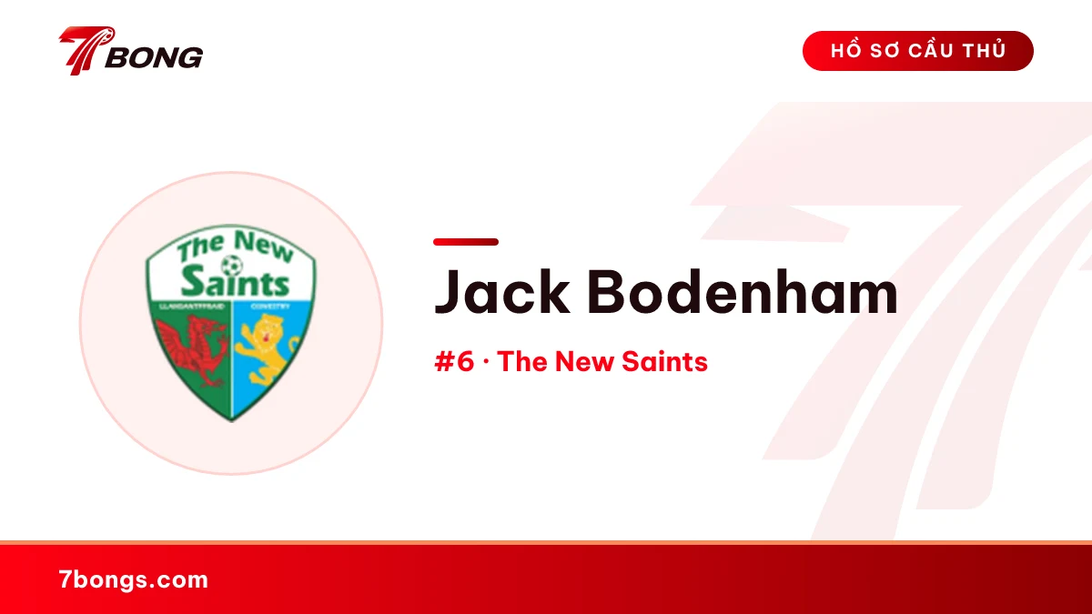 Jack Bodenham — The New Saints