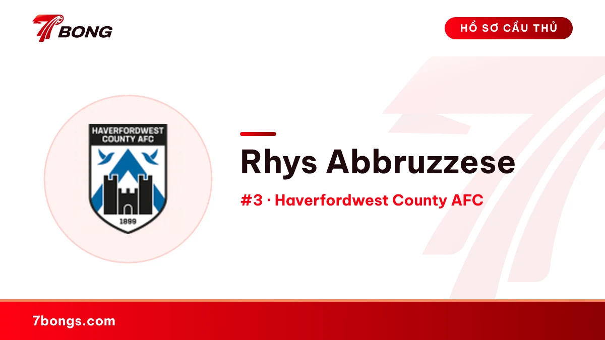 Rhys Abbruzzese — Haverfordwest County AFC