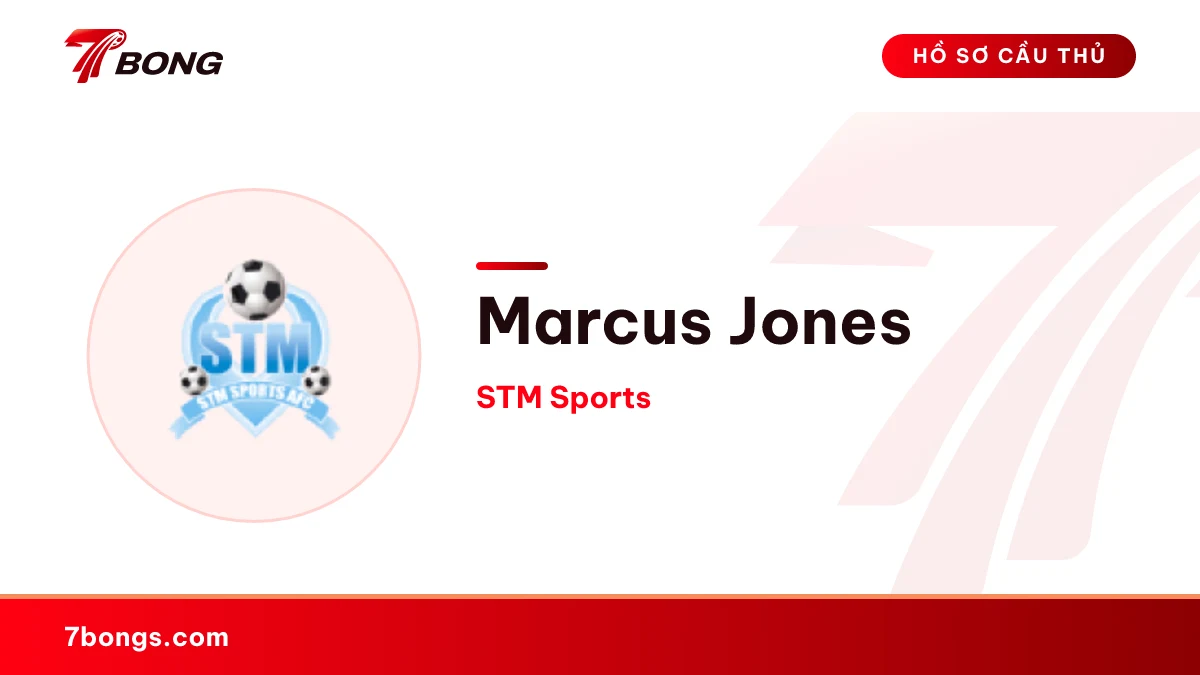 Marcus Jones — STM Sports
