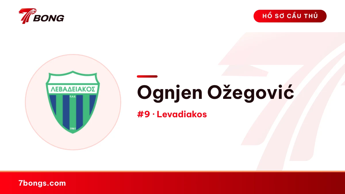 Ognjen Ožegović — Levadiakos