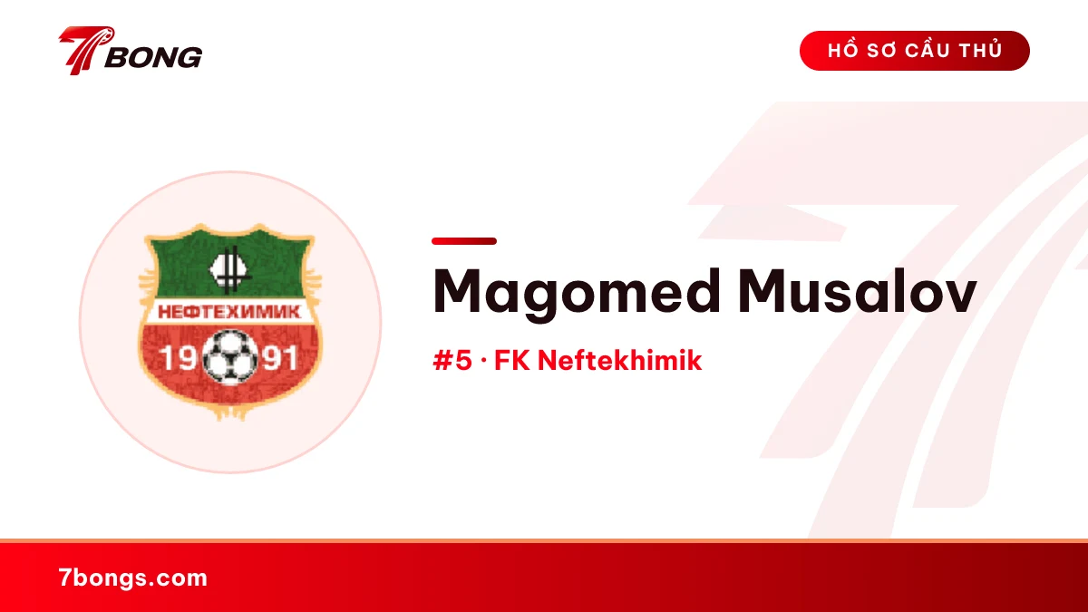 Magomed Musalov — FK Neftekhimik