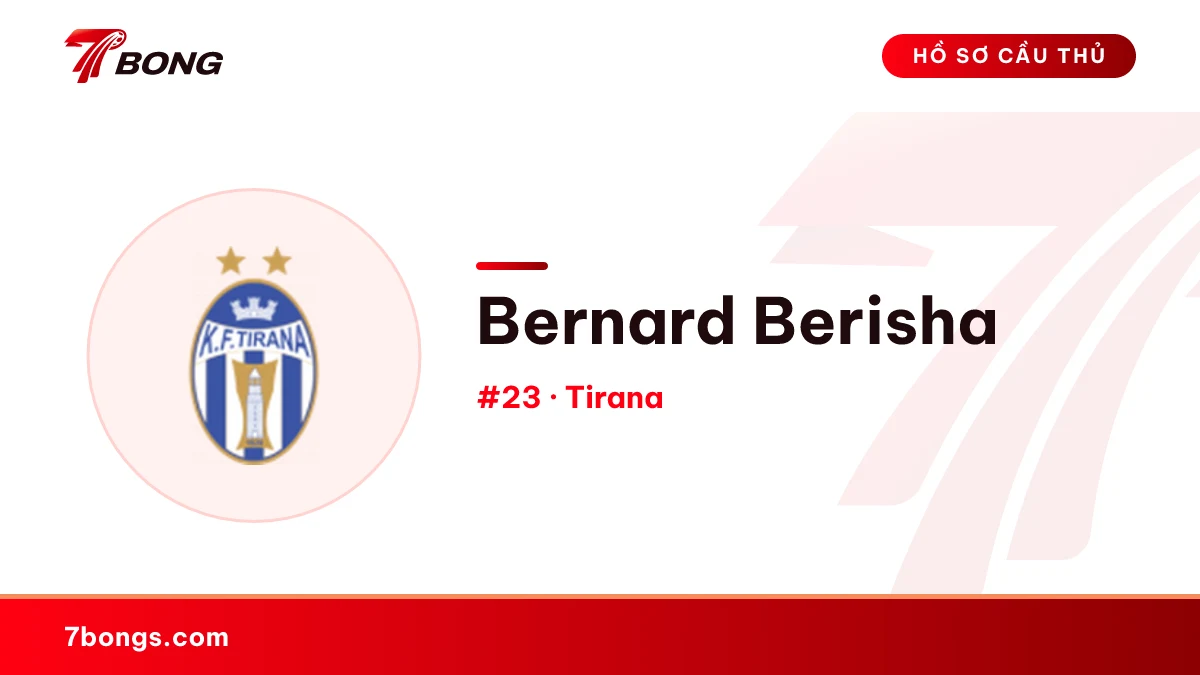 Bernard Berisha — Tirana