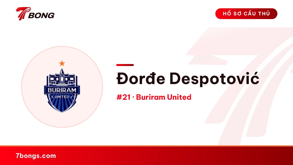 Đorđe Despotović — Buriram United