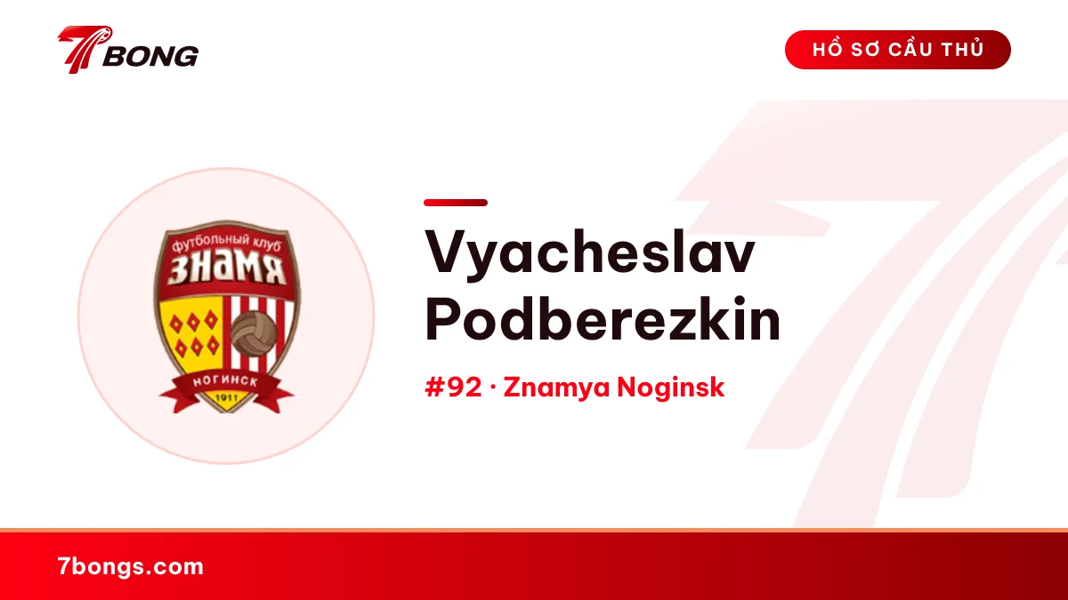 Vyacheslav Podberezkin — Znamya Noginsk