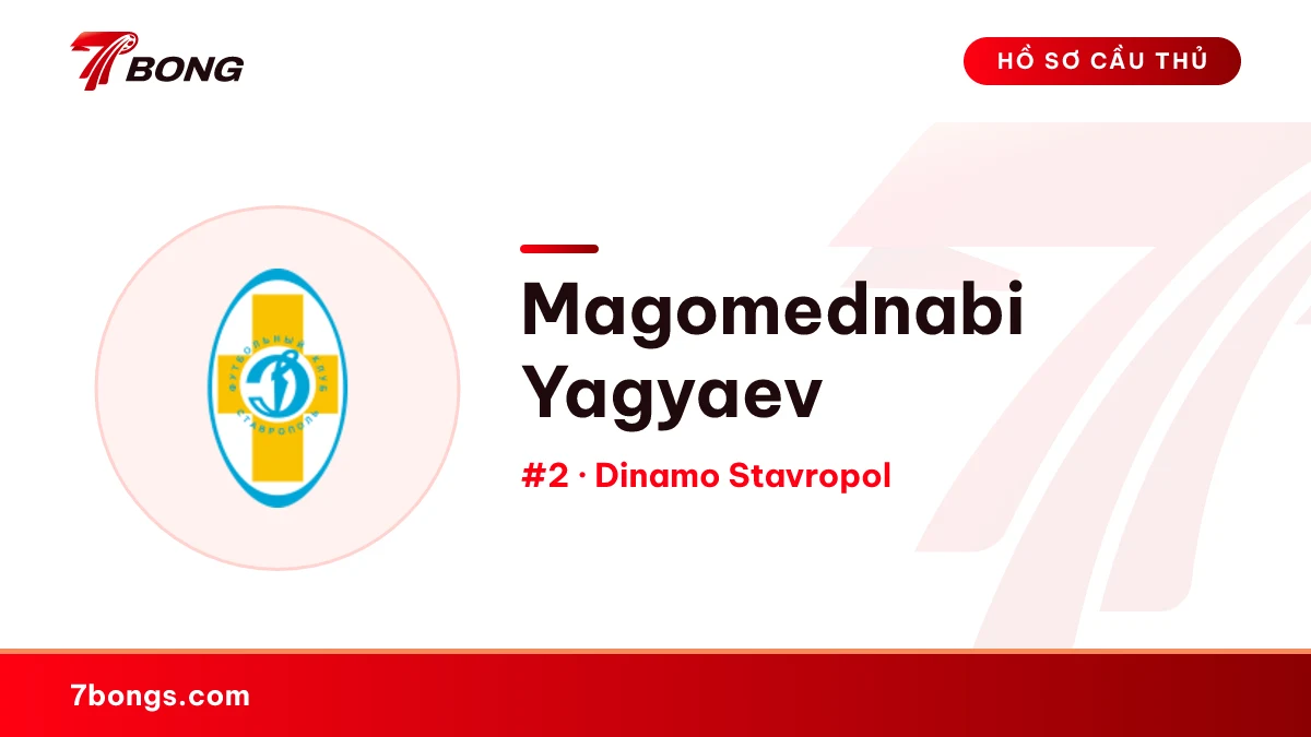 Magomednabi Yagyaev — Dinamo Stavropol