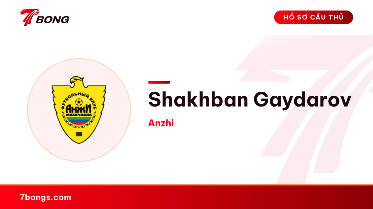 Shakhban Gaydarov — Anzhi