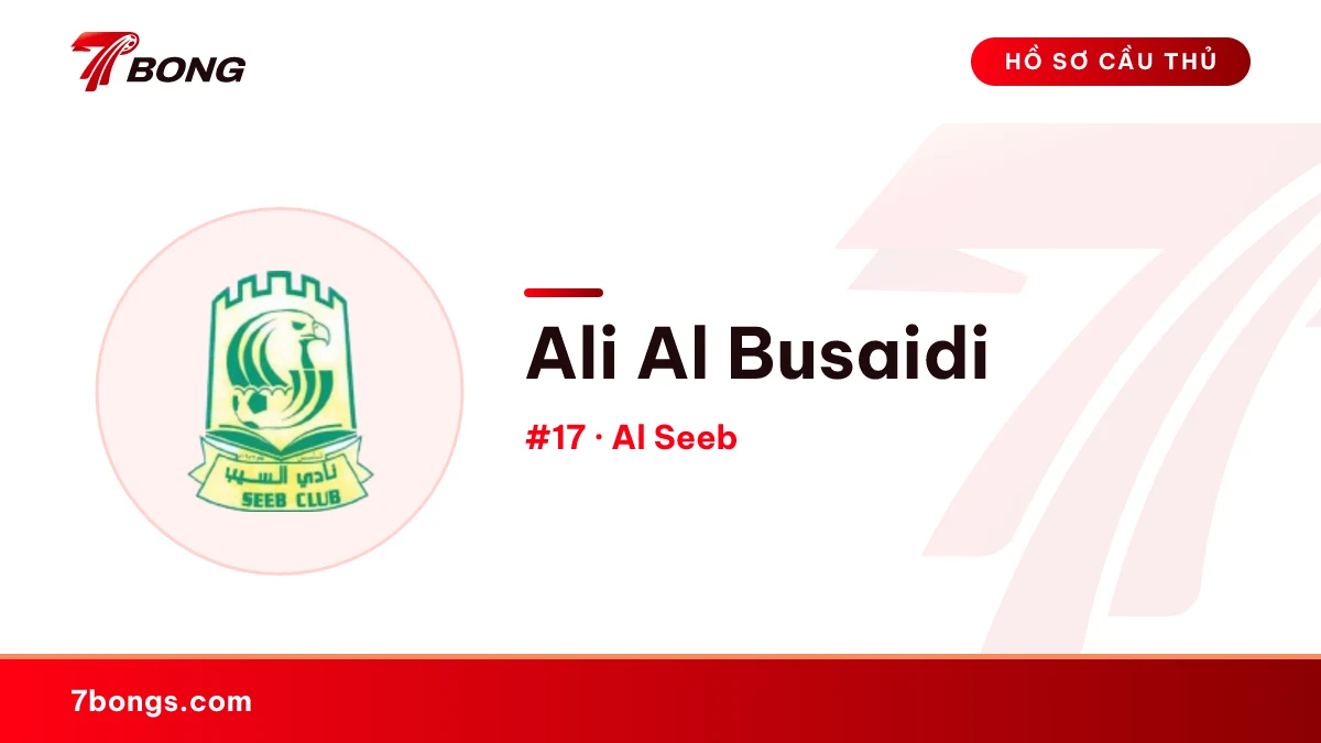 Ali Al Busaidi — Al Seeb