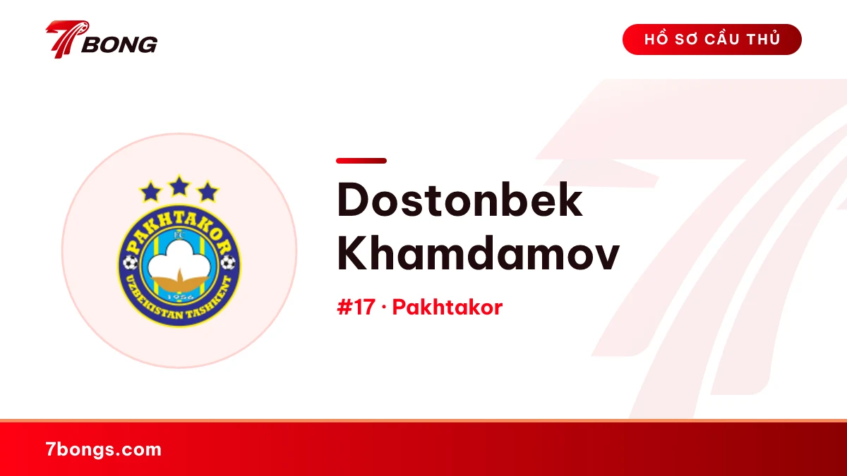 Dostonbek Khamdamov — Pakhtakor