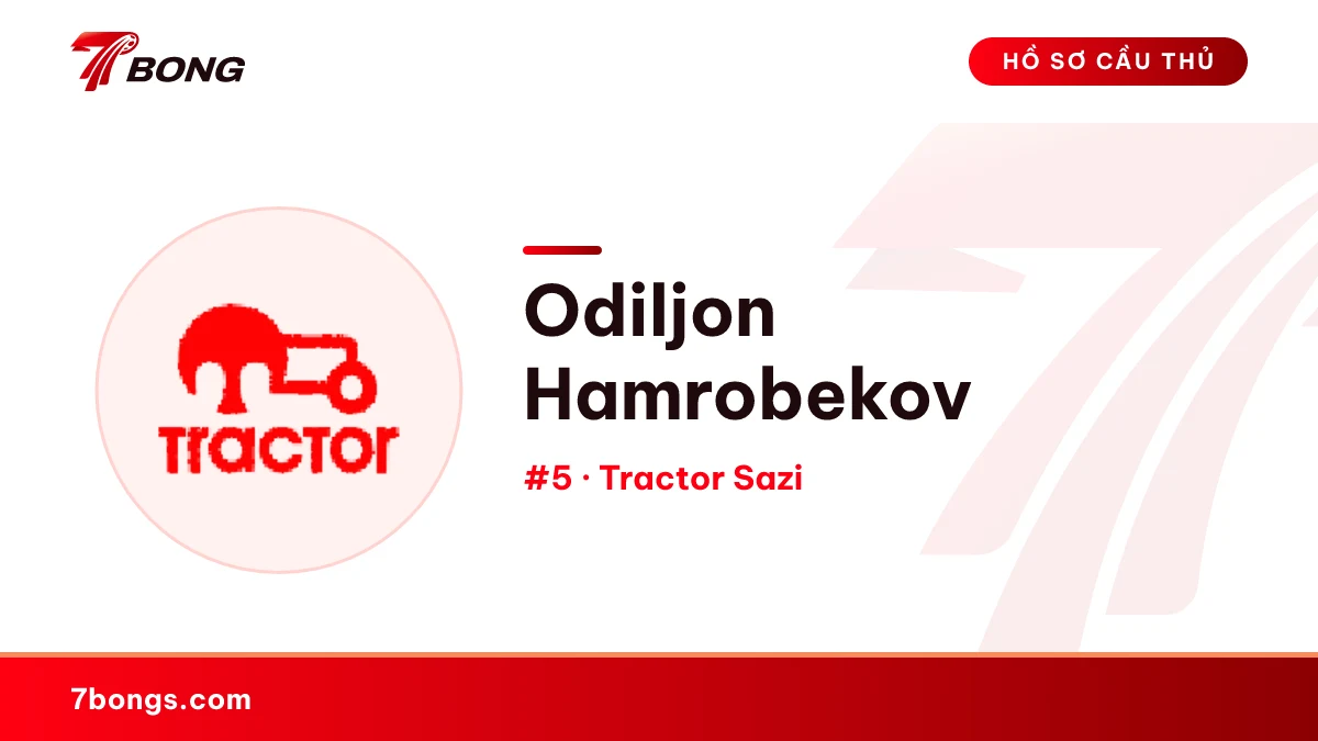 Odiljon Hamrobekov — Tractor Sazi