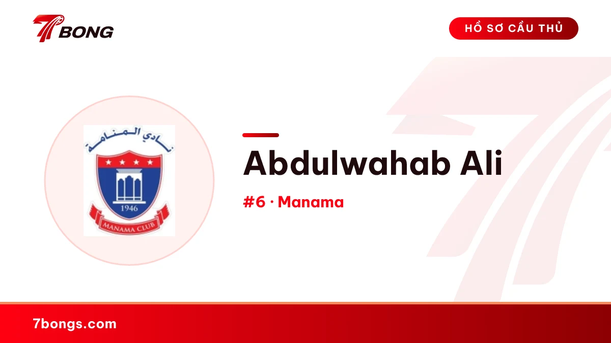 Abdulwahab Ali — Manama