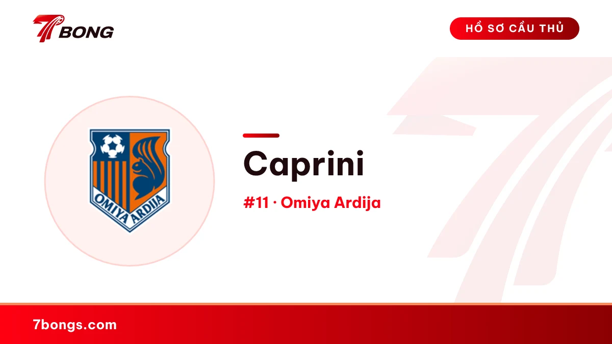 Caprini — Omiya Ardija