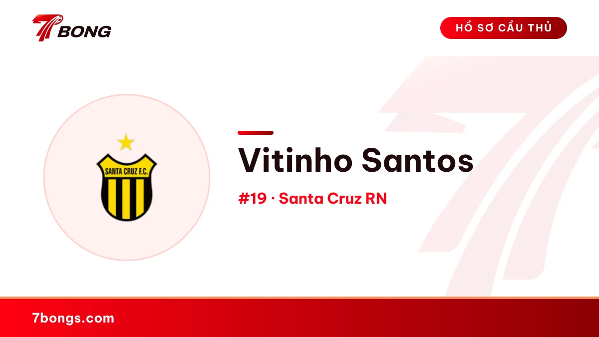Vitinho Santos — Santa Cruz RN