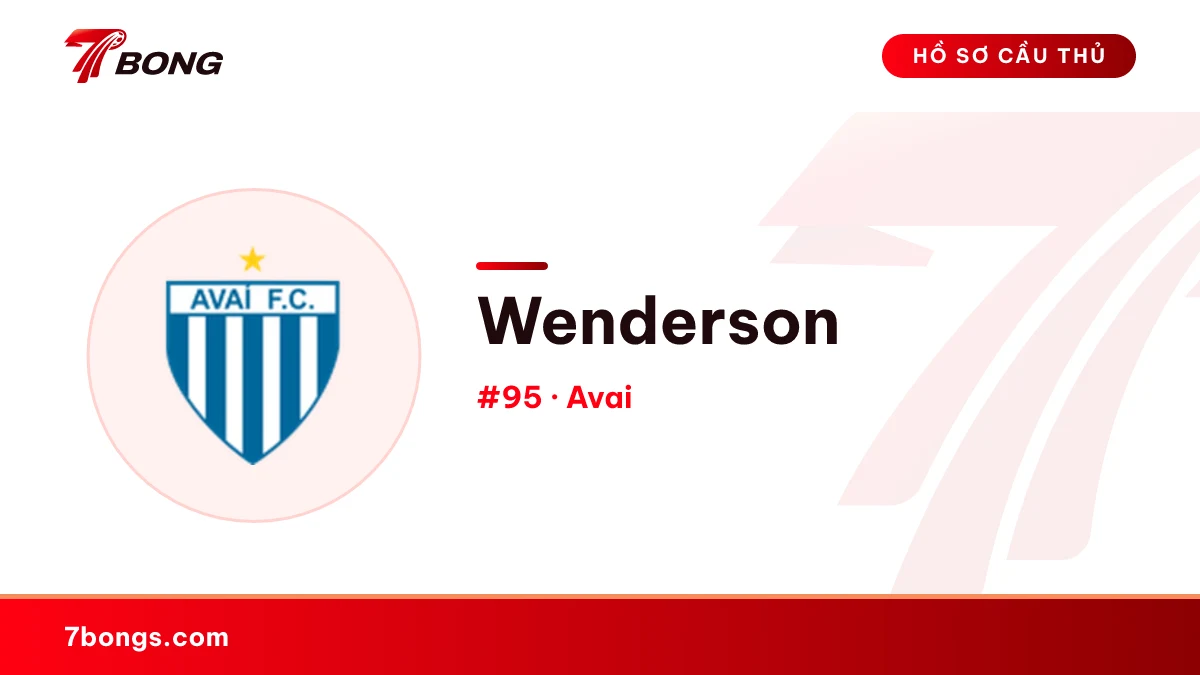 Wenderson — Avai