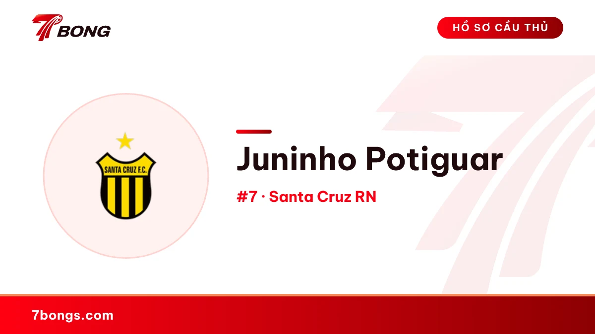 Juninho Potiguar — Santa Cruz RN