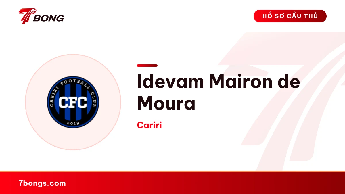 Idevam Mairon de Moura — Cariri