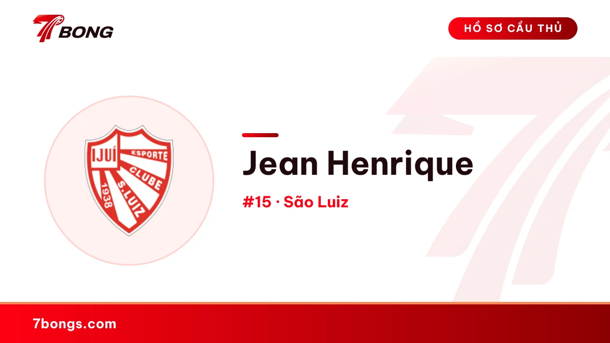 Jean Henrique — São Luiz