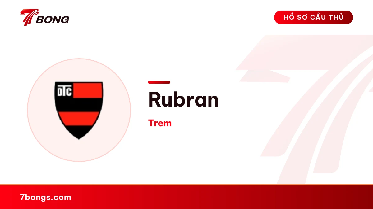Rubran — Trem