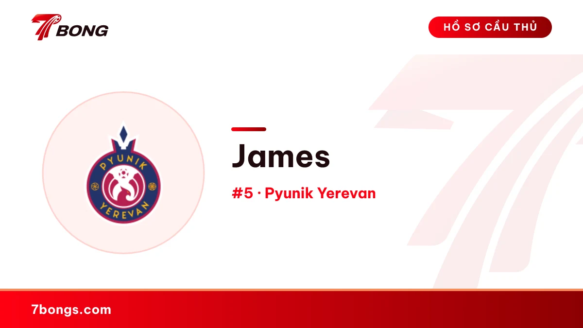 James — Pyunik Yerevan