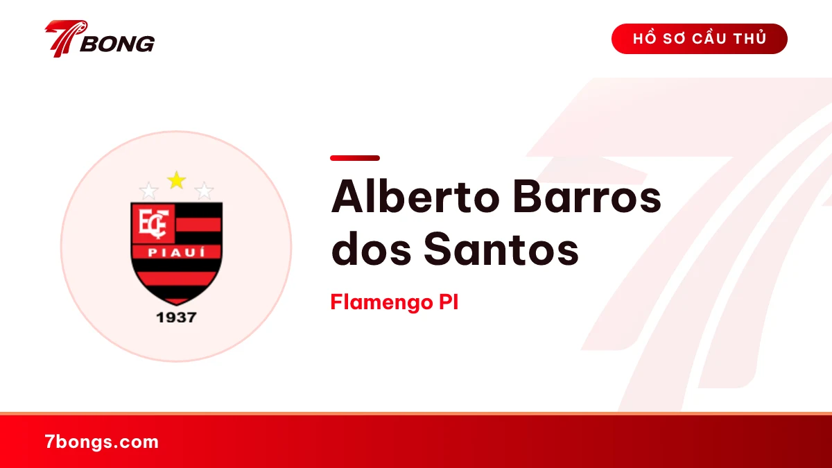 Alberto Barros dos Santos — Flamengo PI