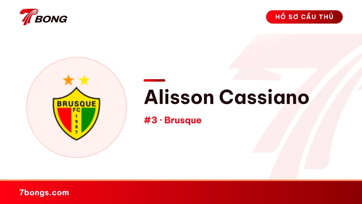 Alisson Cassiano — Brusque