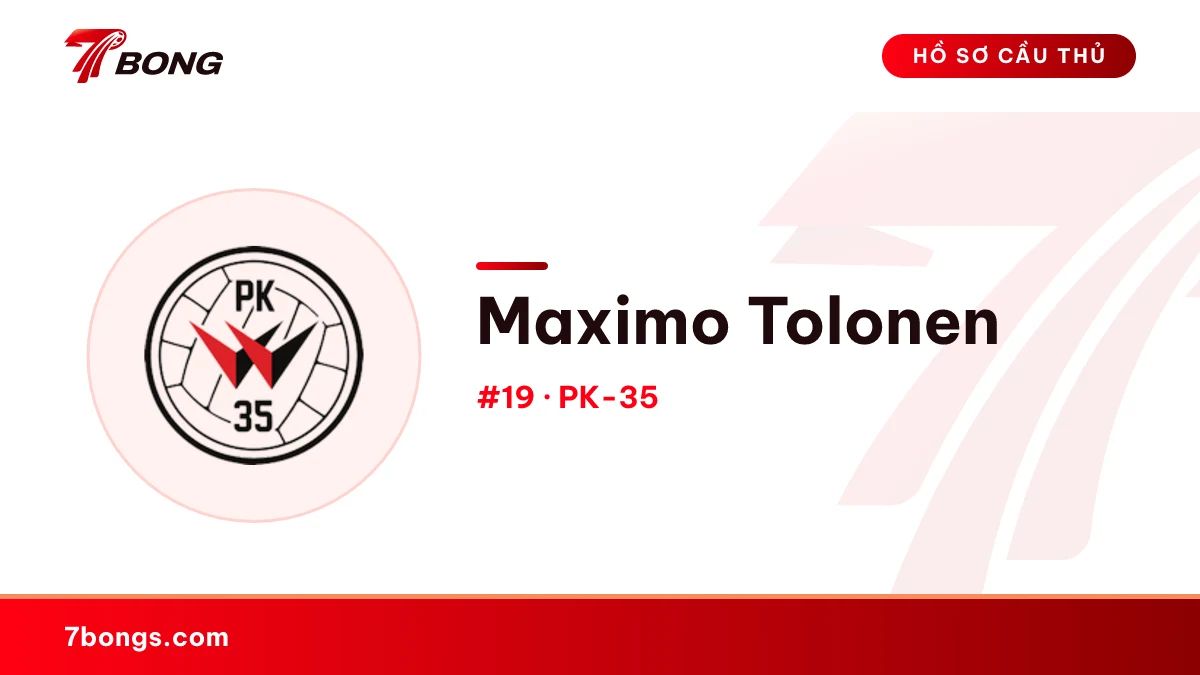 Maximo Tolonen — PK-35
