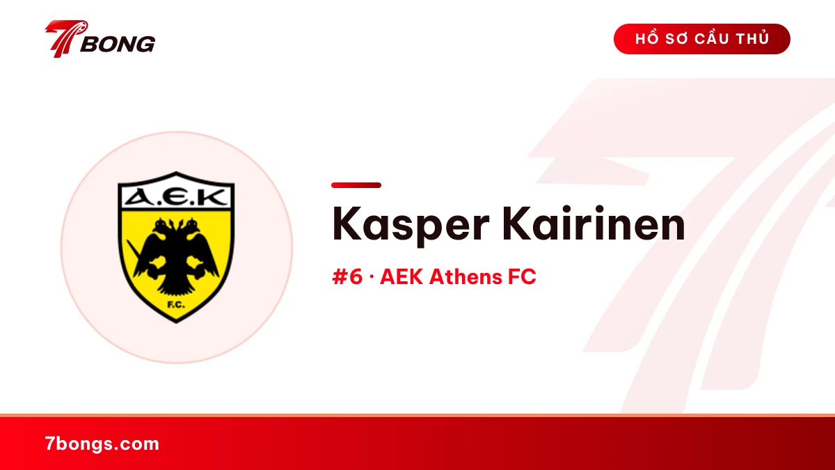 Kasper Kairinen — AEK Athens FC