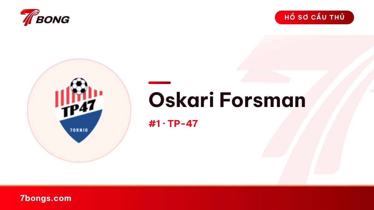 Oskari Forsman — TP-47