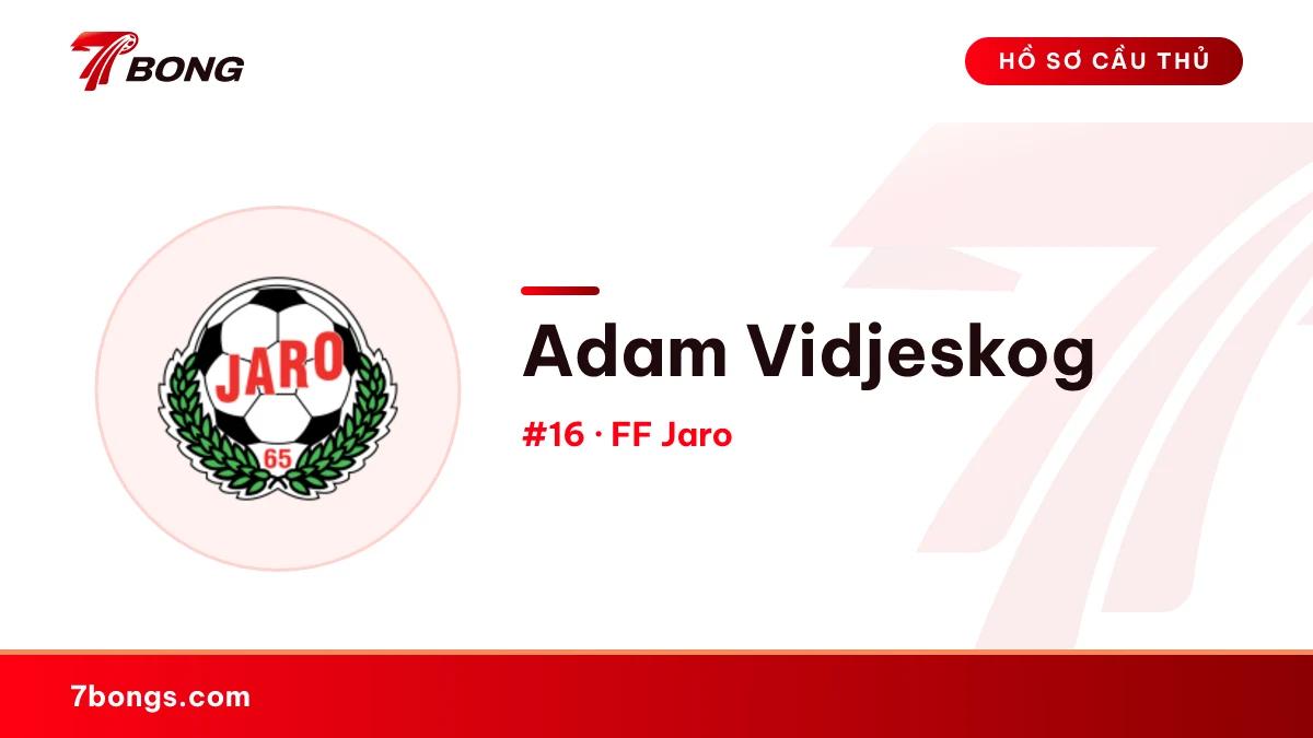 Adam Vidjeskog — FF Jaro