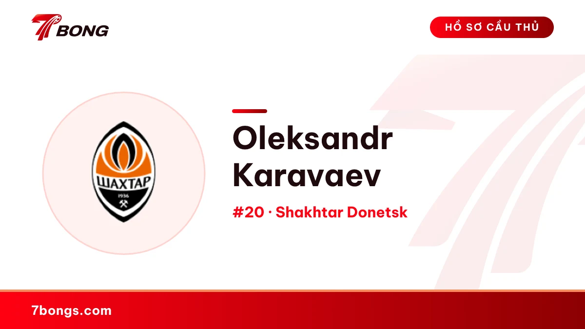 Oleksandr Karavaev — Shakhtar Donetsk