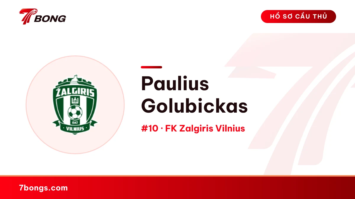 Paulius Golubickas — FK Zalgiris Vilnius