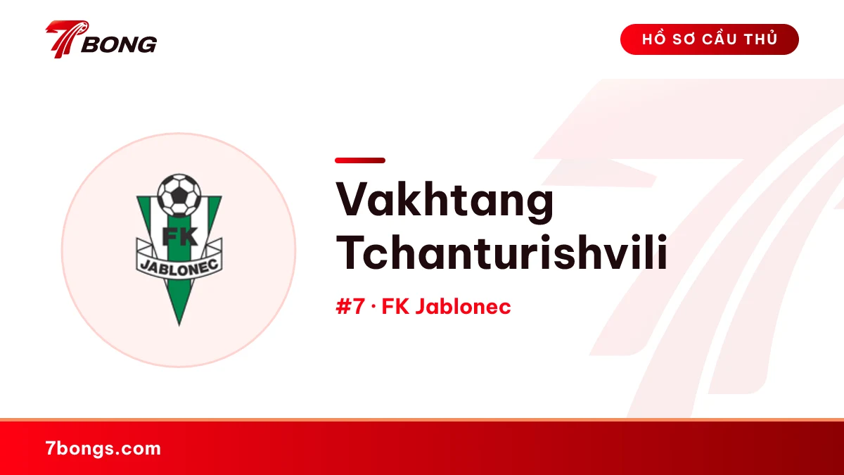 Vakhtang Tchanturishvili — FK Jablonec