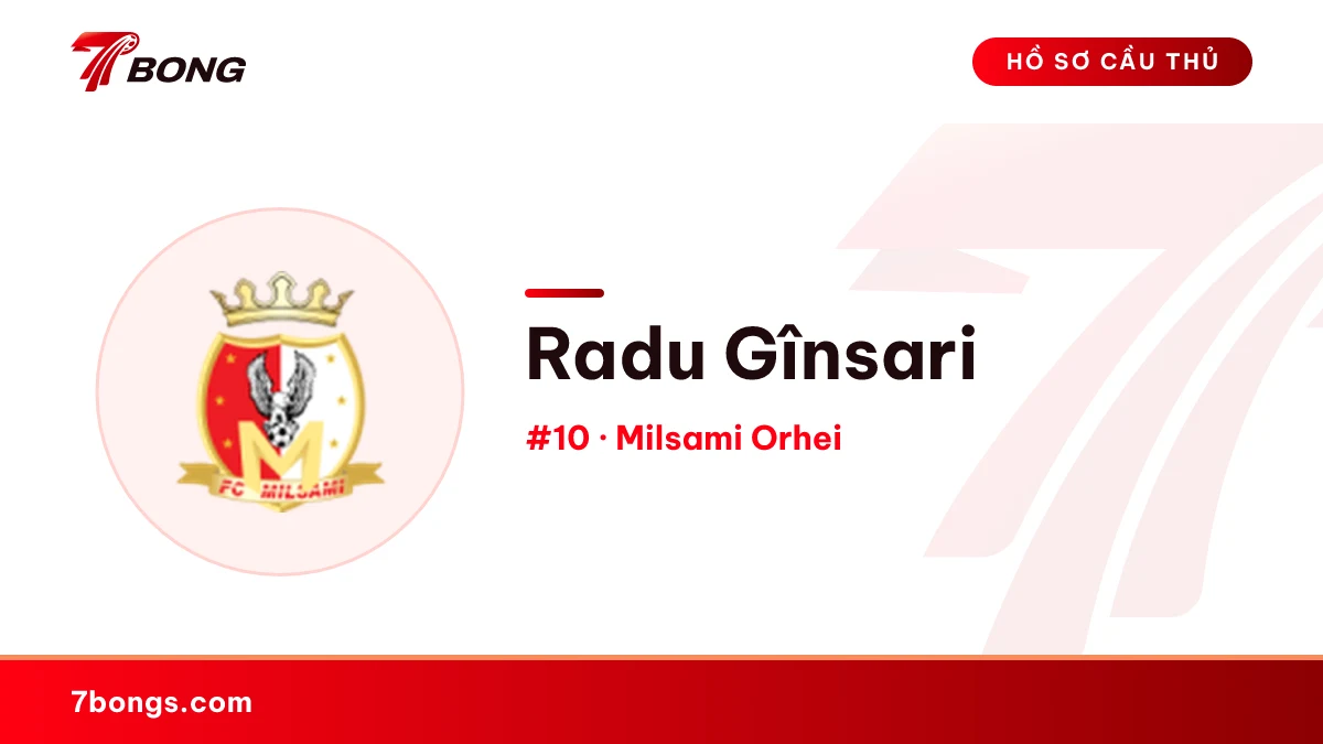 Radu Gînsari — Milsami Orhei
